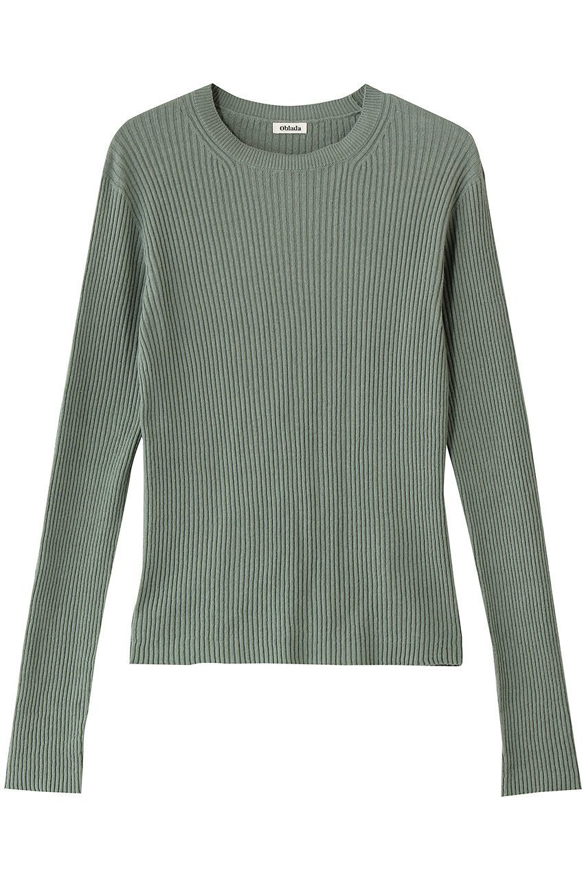 【オブラダ/Oblada】のリブニット 人気、トレンドファッション・服の通販 founy(ファニー) 　ファッション　Fashion　レディースファッション　Fashion for Women　トップス・カットソー　Cut & Sew Tops　ニット　Knit Tops & Sweaters　カジュアルプルオーバー・ニットトップス　Pullovers & Knit Tops / Casual Pullovers　2026年　2026　コンパクト　Compact, Small Size　シンプル　Simple, Minimal　スラックス　Slacks, Dress Pants　デニム　Denim, Jeans Material　リブニット　Rib Knit, Ribbed Knit　夏　Summer　春　Spring　S/S・春夏　SS, Spring/Summer, Warm Season　 other-1|ID: prp329100004838643 ipo3291000000036188624