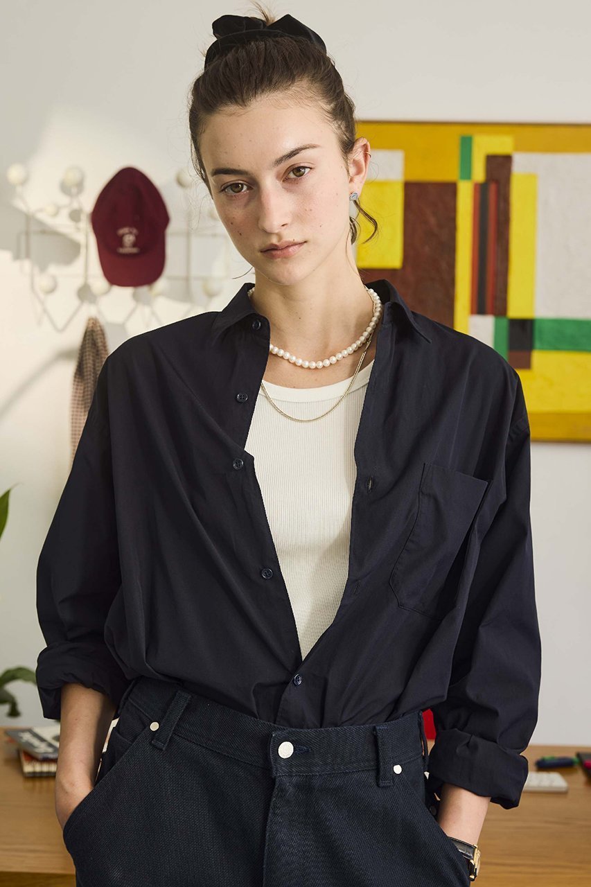 【オブラダ/Oblada】のオーセンティックシャツ 人気、トレンドファッション・服の通販 founy(ファニー) 　ファッション　Fashion　レディースファッション　Fashion for Women　トップス・カットソー　Cut & Sew Tops　シャツ・ブラウス・オフィスカジュアル　Elegant Blouses & Button-Ups　2026年　2026　シンプル　Simple, Minimal　スリーブ　Sleeve, Long Sleeve / Short Sleeve　ロング　Long, Long-Length　夏　Summer　定番　Standard, Basic Item　春　Spring　S/S・春夏　SS, Spring/Summer, Warm Season　羽織　Haori, Light Jacket　other-7|ID: prp329100004838645 ipo3291000000036079763