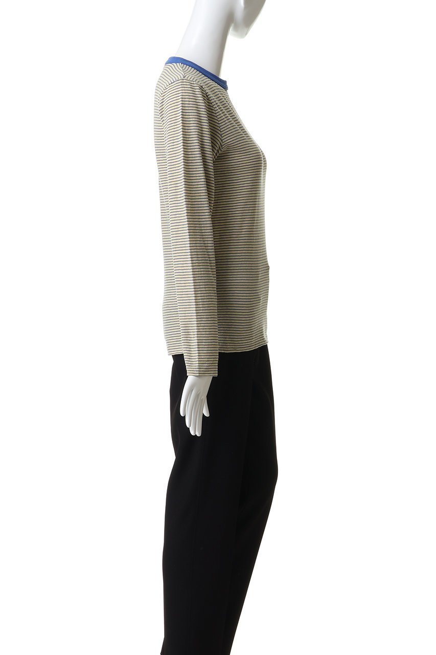 【オブラダ/Oblada】のマルチボーダーロングTシャツ 人気、トレンドファッション・服の通販 founy(ファニー) 　ファッション　Fashion　レディースファッション　Fashion for Women　トップス・カットソー　Cut & Sew Tops　シャツ・ブラウス・オフィスカジュアル　Elegant Blouses & Button-Ups　ロングTシャツ・Tシャツ　Longline T-Shirts & Tees　カットソー・ベーシックTシャツ　Cut-and-Sewn Tops / Stretch Tees & Basics　2026年　2026　インナー　Innerwear　スリーブ　Sleeve, Long Sleeve / Short Sleeve　ボーダー　Border, Stripe　ロング　Long, Long-Length　夏　Summer　春　Spring　S/S・春夏　SS, Spring/Summer, Warm Season　other-3|ID: prp329100004838650 ipo3291000000036079768