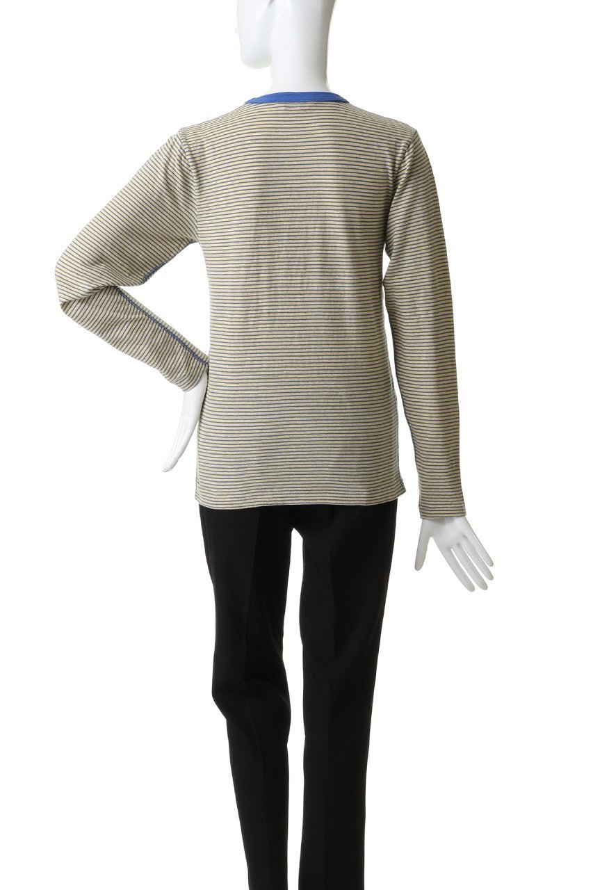 【オブラダ/Oblada】のマルチボーダーロングTシャツ 人気、トレンドファッション・服の通販 founy(ファニー) 　ファッション　Fashion　レディースファッション　Fashion for Women　トップス・カットソー　Cut & Sew Tops　シャツ・ブラウス・オフィスカジュアル　Elegant Blouses & Button-Ups　ロングTシャツ・Tシャツ　Longline T-Shirts & Tees　カットソー・ベーシックTシャツ　Cut-and-Sewn Tops / Stretch Tees & Basics　2026年　2026　インナー　Innerwear　スリーブ　Sleeve, Long Sleeve / Short Sleeve　ボーダー　Border, Stripe　ロング　Long, Long-Length　夏　Summer　春　Spring　S/S・春夏　SS, Spring/Summer, Warm Season　other-4|ID: prp329100004838650 ipo3291000000036079769