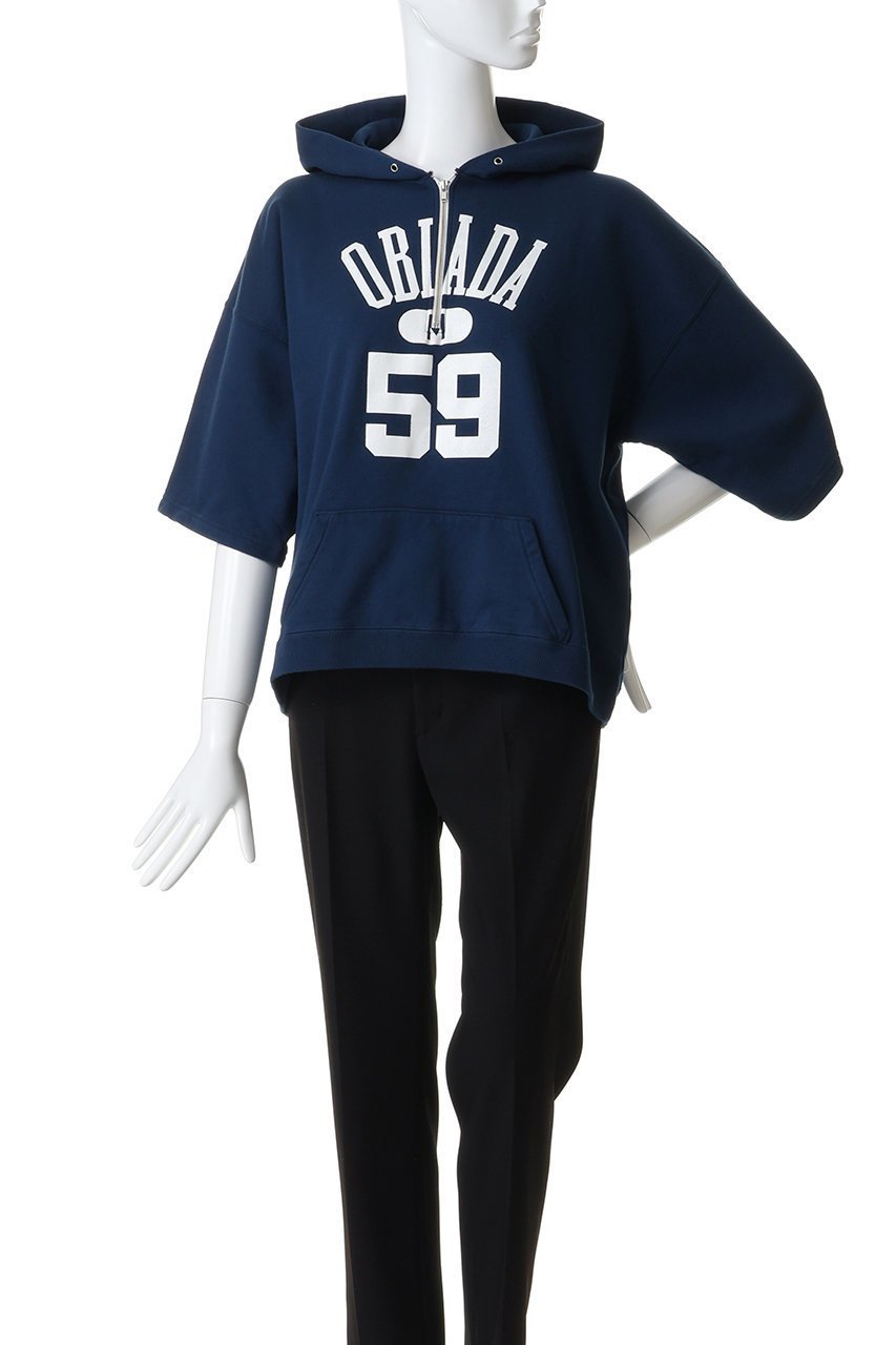 【オブラダ/Oblada】のハーフジップフーディー 人気、トレンドファッション・服の通販 founy(ファニー) 　ファッション　Fashion　レディースファッション　Fashion for Women　トップス・カットソー　Cut & Sew Tops　シャツ・ブラウス・オフィスカジュアル　Elegant Blouses & Button-Ups　レディースパーカー・カジュアルフーディー　Casual Hoodies & Sweatshirts　ロングTシャツ・Tシャツ　Longline T-Shirts & Tees　スウェット・クルーネックトップス　Sweatshirts & Crewnecks / Relaxed Fit Sweat Tops　カットソー・ベーシックTシャツ　Cut-and-Sewn Tops / Stretch Tees & Basics　2026年　2026　おすすめ　Recommended / Our Picks　スリーブ　Sleeve, Long Sleeve / Short Sleeve　ヴィンテージ　Vintage Style　夏　Summer　春　Spring　S/S・春夏　SS, Spring/Summer, Warm Season　other-2|ID: prp329100004838653 ipo3291000000035671693