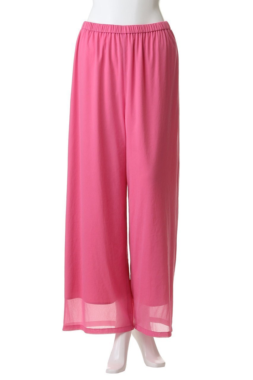 【アンクレイヴ/uncrave】のトリコットシフォン ギャザーパンツ 人気、トレンドファッション・服の通販 founy(ファニー) 　ファッション　Fashion　レディースファッション　Fashion for Women　パンツ　Pants & Trousers　2026年　2026　おすすめ　Recommended / Our Picks　くるぶし　Ankle-Length　ギャザー　Gathered, Ruffled　シフォン　Chiffon, Lightweight Fabric　ストレッチ　Stretch, Stretchy Fabric　セットアップ　Set-Up, Coordinated Outfit　ロング　Long, Long-Length　エレガント 上品　Elegant　夏　Summer　春　Spring　S/S・春夏　SS, Spring/Summer, Warm Season　other-2|ID: prp329100004838658 ipo3291000000035671721