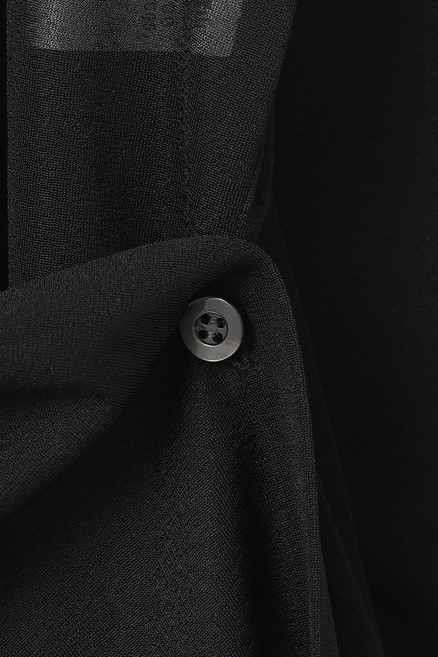 【アンクレイヴ/uncrave】のトリコットシフォン ロングシャツ 人気、トレンドファッション・服の通販 founy(ファニー) 　ファッション　Fashion　レディースファッション　Fashion for Women　トップス・カットソー　Cut & Sew Tops　シャツ・ブラウス・オフィスカジュアル　Elegant Blouses & Button-Ups　2026年　2026　ギャザー　Gathered, Ruffled　シアー　Sheer, See-Through　シフォン　Chiffon, Lightweight Fabric　ストレッチ　Stretch, Stretchy Fabric　スリット　Slit, Slit Detail　スリーブ　Sleeve, Long Sleeve / Short Sleeve　ロング　Long, Long-Length　エレガント 上品　Elegant　夏　Summer　春　Spring　S/S・春夏　SS, Spring/Summer, Warm Season　other-8|ID: prp329100004838659 ipo3291000000035259151