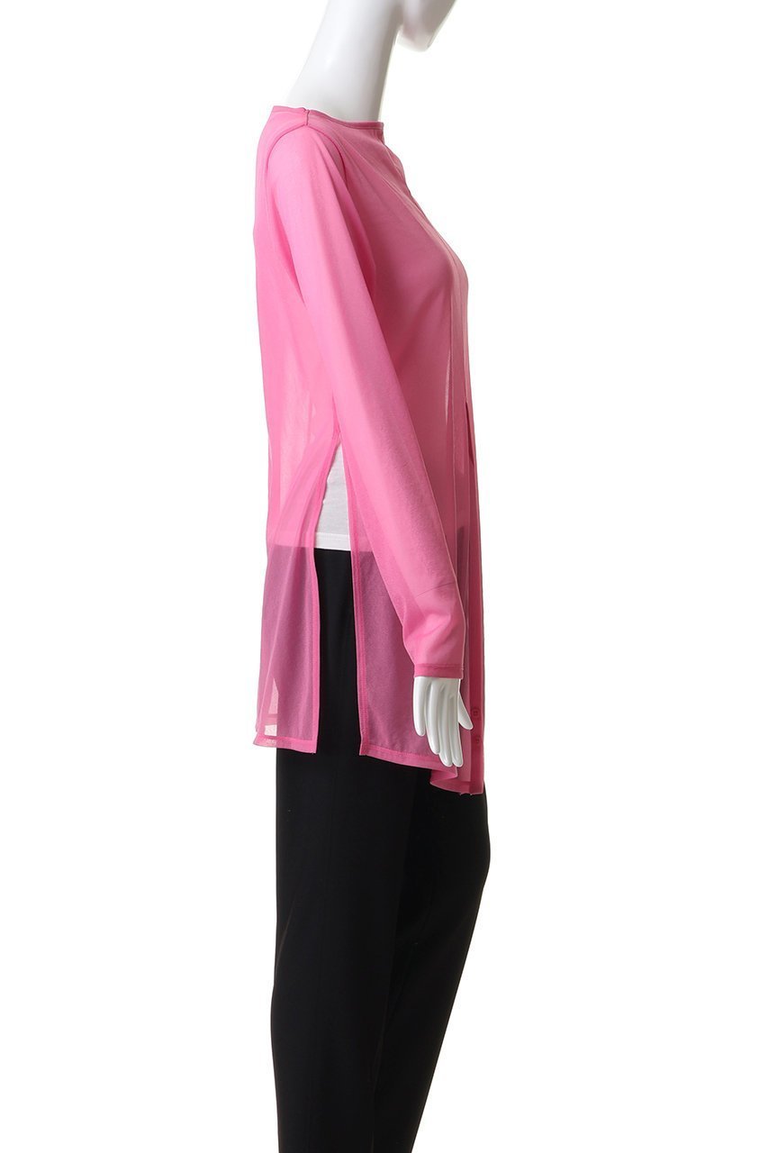 【アンクレイヴ/uncrave】のトリコットシフォン カシュクールトップス 人気、トレンドファッション・服の通販 founy(ファニー) 　ファッション　Fashion　レディースファッション　Fashion for Women　トップス・カットソー　Cut & Sew Tops　シャツ・ブラウス・オフィスカジュアル　Elegant Blouses & Button-Ups　2026年　2026　おすすめ　Recommended / Our Picks　カシュクール　Wrap Design　ギャザー　Gathered, Ruffled　シフォン　Chiffon, Lightweight Fabric　ストレッチ　Stretch, Stretchy Fabric　スリット　Slit, Slit Detail　スリーブ　Sleeve, Long Sleeve / Short Sleeve　フロント　Front, Front Design　ロング　Long, Long-Length　エレガント 上品　Elegant　夏　Summer　春　Spring　S/S・春夏　SS, Spring/Summer, Warm Season　other-3|ID: prp329100004838660 ipo3291000000035880162