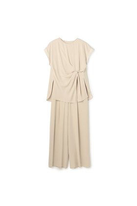 【アンクレイヴ/uncrave】 バックサテンジョーゼット オールインワン人気、トレンドファッション・服の通販 founy(ファニー) ファッション Fashion レディースファッション Fashion for Women パンツ Pants & Trousers バッグ Bags 2026年 2026 オケージョン Occasion Wear サテン Satin, Glossy Fabric ストレッチ Stretch, Stretchy Fabric セットアップ Set-Up, Coordinated Outfit ドレープ Drape, Draping Fabric フレア Flare, Flared ワイド Wide, Wide Fit 吸水 Absorbent, Quick-Dry 夏 Summer 春 Spring S/S・春夏 SS, Spring/Summer, Warm Season |ID:prp329100004838661