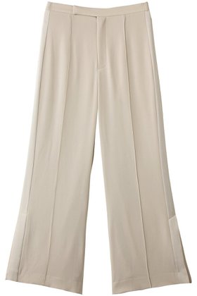 【アンクレイヴ/uncrave】 バックサテンジョーゼット フレアパンツ人気、トレンドファッション・服の通販 founy(ファニー) ファッション Fashion レディースファッション Fashion for Women パンツ Pants & Trousers バッグ Bags 春 Spring 今季 This Season, Current Season 吸水 Absorbent, Quick-Dry サテン Satin, Glossy Fabric ストレッチ Stretch, Stretchy Fabric ドレープ Drape, Draping Fabric バランス Balance, Style Balance フレア Flare, Flared S/S・春夏 SS, Spring/Summer, Warm Season おすすめ Recommended / Our Picks 夏 Summer 2026年 2026 |ID:prp329100004838662