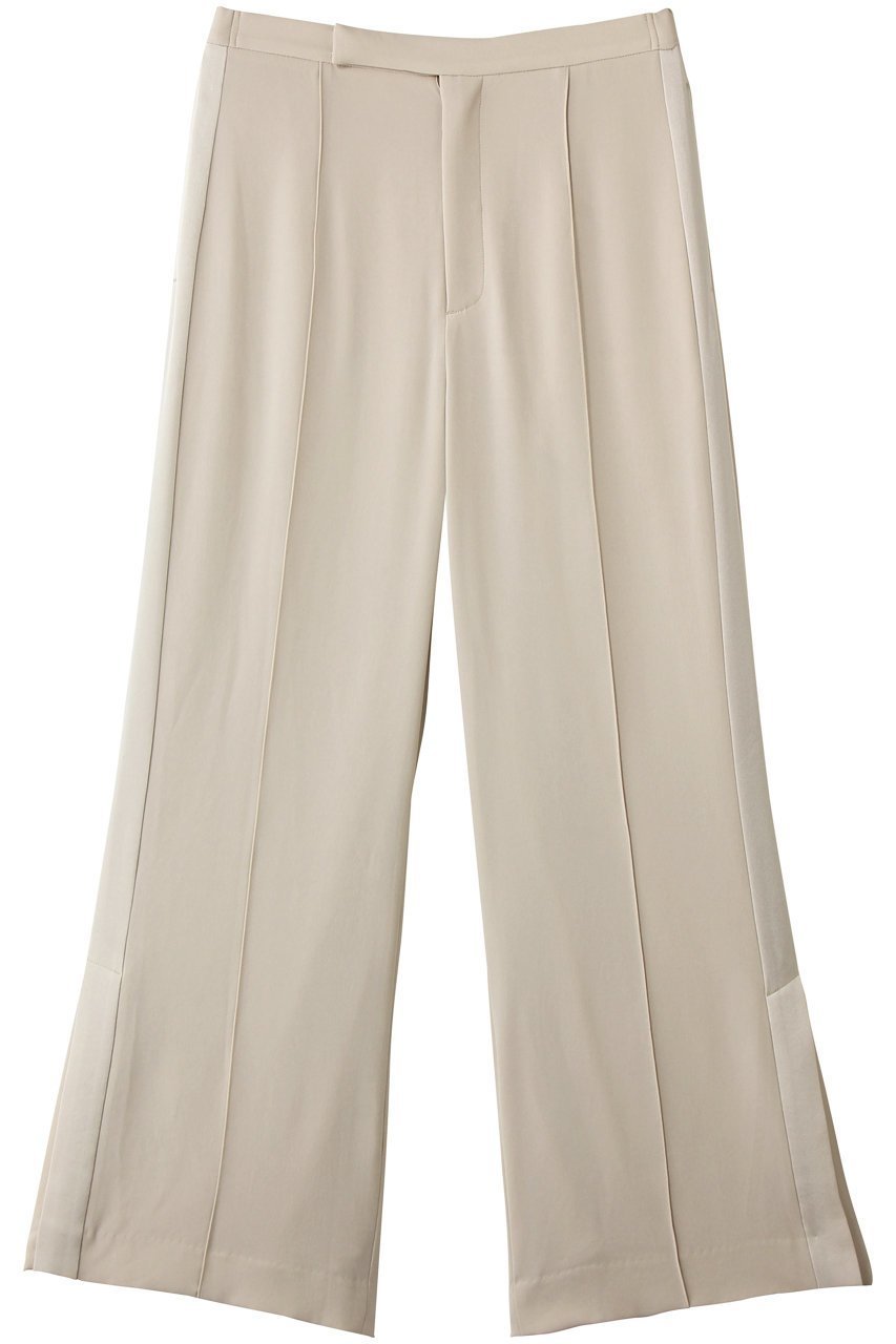 【アンクレイヴ/uncrave】のバックサテンジョーゼット フレアパンツ 人気、トレンドファッション・服の通販 founy(ファニー) 　ファッション　Fashion　レディースファッション　Fashion for Women　パンツ　Pants & Trousers　バッグ　Bags　春　Spring　今季　This Season, Current Season　吸水　Absorbent, Quick-Dry　サテン　Satin, Glossy Fabric　ストレッチ　Stretch, Stretchy Fabric　ドレープ　Drape, Draping Fabric　バランス　Balance, Style Balance　フレア　Flare, Flared　S/S・春夏　SS, Spring/Summer, Warm Season　おすすめ　Recommended / Our Picks　夏　Summer　2026年　2026　 other-1|ID: prp329100004838662 ipo3291000000036188680