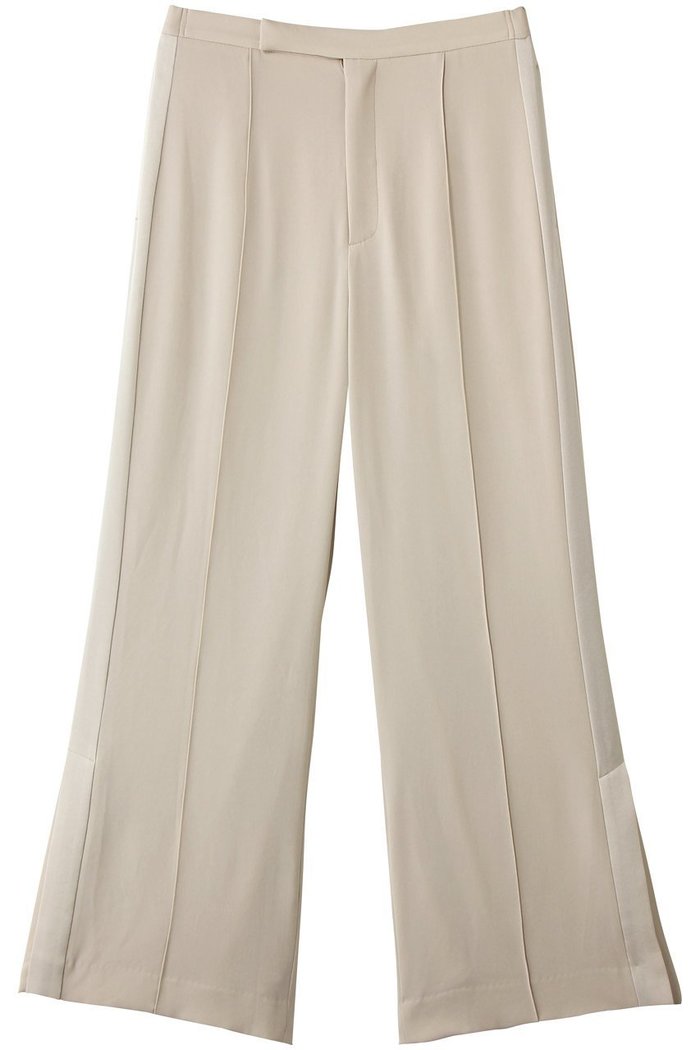 【アンクレイヴ/uncrave】のバックサテンジョーゼット フレアパンツ インテリア・キッズ・メンズ・レディースファッション・服の通販 founy(ファニー) https://founy.com/ ファッション Fashion レディースファッション Fashion for Women パンツ Pants & Trousers バッグ Bags 今季 This Season, Current Season 吸水 Absorbent, Quick-Dry サテン Satin, Glossy Fabric ストレッチ Stretch, Stretchy Fabric ドレープ Drape, Draping Fabric バランス Balance, Style Balance フレア Flare, Flared おすすめ Recommended / Our Picks |ID: prp329100004838662 ipo3291000000036909274