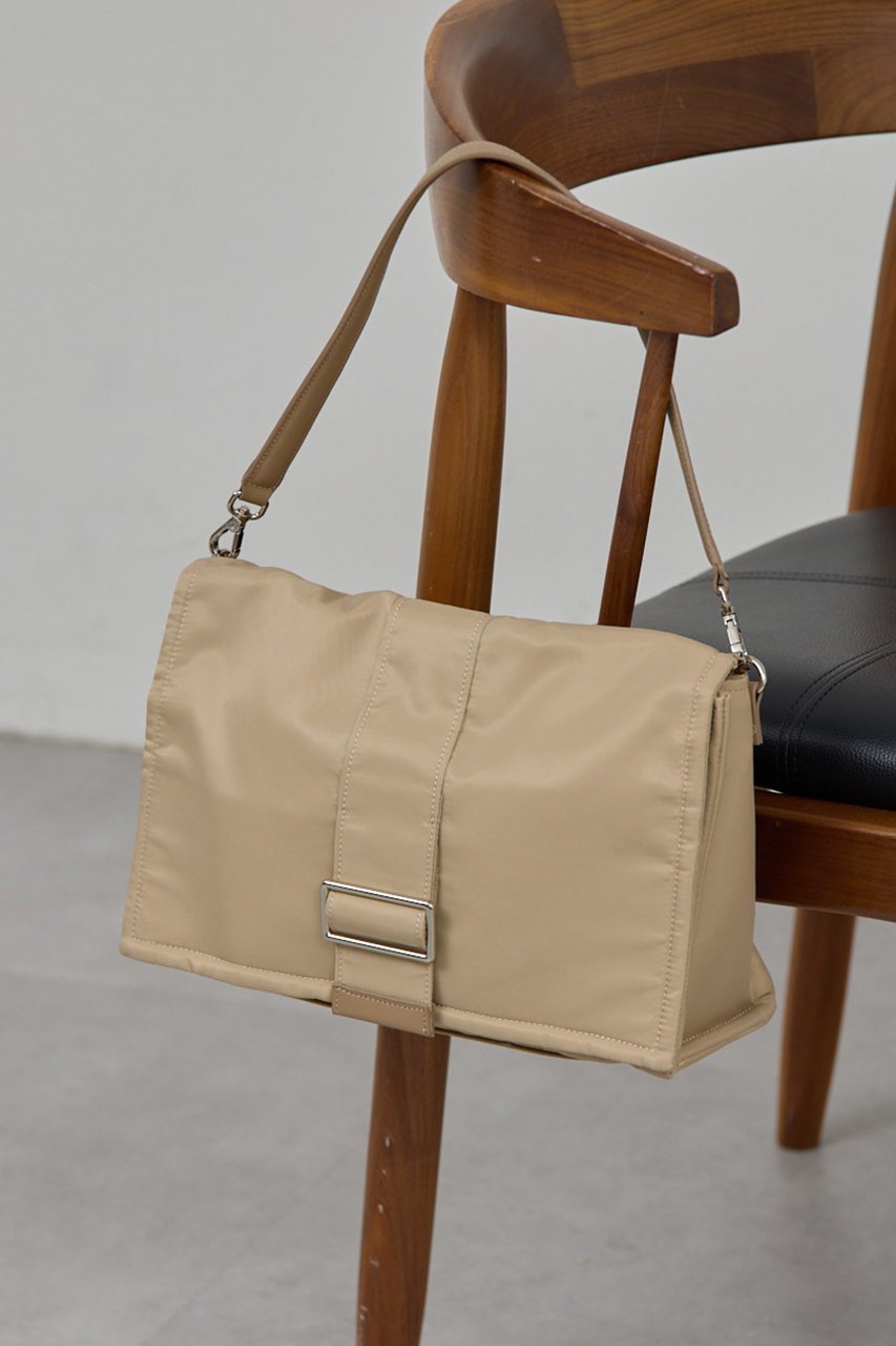 【ガリャルダガランテ/GALLARDAGALANTE】の【2.718】ナイロンフラップショルダー インテリア・キッズ・メンズ・レディースファッション・服の通販 founy(ファニー) 　ファッション　Fashion　レディースファッション　Fashion for Women　2026年　2026　夏　Summer　春　Spring　S/S・春夏　SS, Spring/Summer, Warm Season　ライトベージュ|ID: prp329100004838665 ipo3291000000035259204