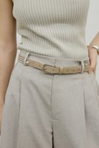 【ガリャルダガランテ/GALLARDAGALANTE】のポイントコンチョベルト 人気、トレンドファッション・服の通販 founy(ファニー) ファッション Fashion レディースファッション Fashion for Women ベルト&ウエストマーク Belts & Waist Accessories 2026年 2026 なめらか Smooth, Silky Texture スリム Slim, Slim Fit 夏 Summer 定番 Standard, Basic Item 春 Spring S/S・春夏 SS, Spring/Summer, Warm Season thumbnail ベージュ|ID: prp329100004838669 ipo3291000000035775666