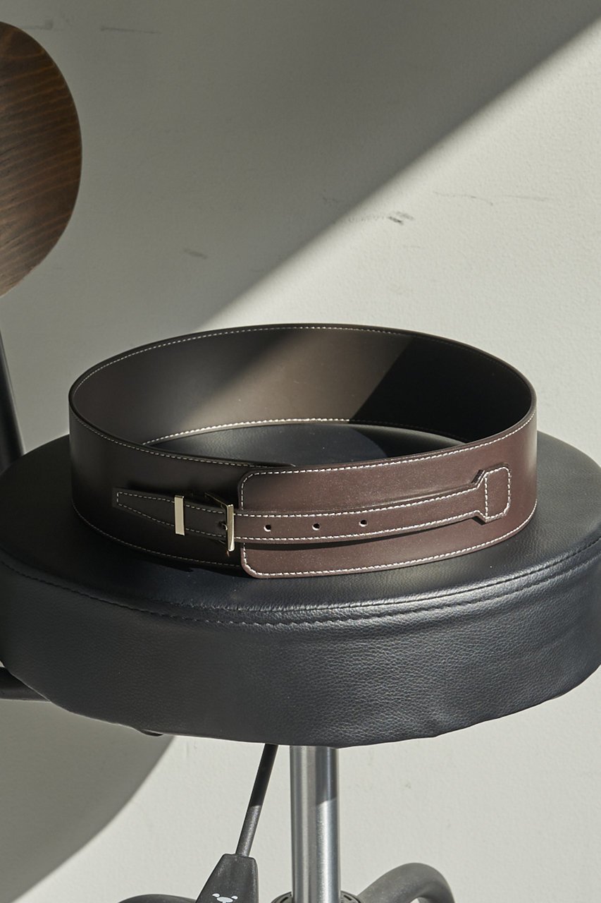 【ガリャルダガランテ/GALLARDAGALANTE】のステッチワイドBELT 人気、トレンドファッション・服の通販 founy(ファニー) 　ファッション　Fashion　レディースファッション　Fashion for Women　ベルト&ウエストマーク　Belts & Waist Accessories　2026年　2026　シンプル　Simple, Minimal　ジャケット　Jacket, Outerwear　ワイド　Wide, Wide Fit　夏　Summer　春　Spring　S/S・春夏　SS, Spring/Summer, Warm Season　other-2|ID: prp329100004838670 ipo3291000000035259256