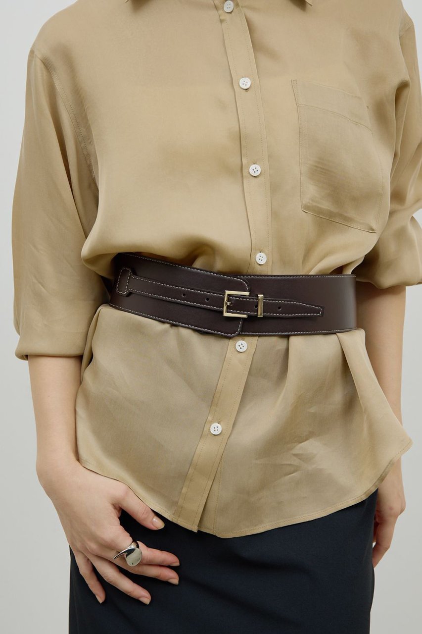 【ガリャルダガランテ/GALLARDAGALANTE】のステッチワイドBELT 人気、トレンドファッション・服の通販 founy(ファニー) 　ファッション　Fashion　レディースファッション　Fashion for Women　ベルト&ウエストマーク　Belts & Waist Accessories　2026年　2026　シンプル　Simple, Minimal　ジャケット　Jacket, Outerwear　ワイド　Wide, Wide Fit　夏　Summer　春　Spring　S/S・春夏　SS, Spring/Summer, Warm Season　other-6|ID: prp329100004838670 ipo3291000000035259260