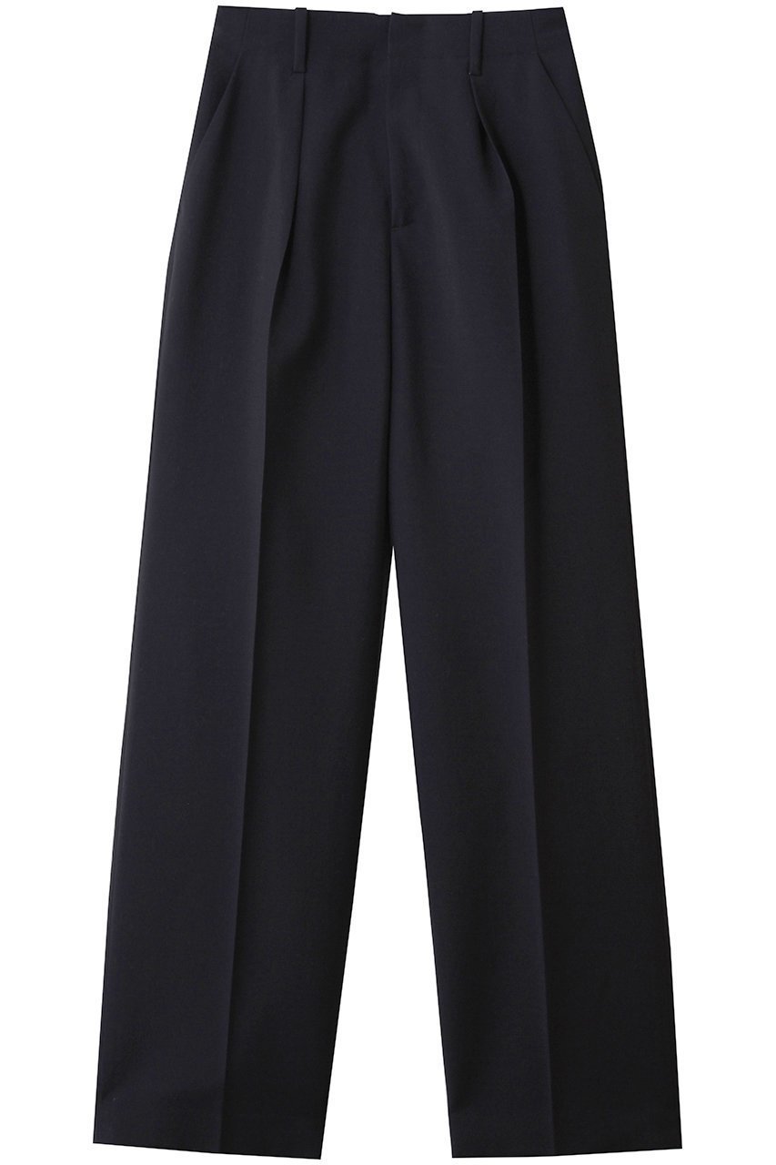 【デザイン ワークス/DESIGN WORKS】の【セットアップ対応】モヘアポプリンハイウエストパンツ インテリア・キッズ・メンズ・レディースファッション・服の通販 founy(ファニー) 　ファッション　Fashion　レディースファッション　Fashion for Women　セットアップ　Matching Sets　レディースパンツ・ボトムス　Pants & Trousers / Bottoms　パンツ　Pants & Trousers　2026年　2026　おすすめ　Recommended / Our Picks　シンプル　Simple, Minimal　ジャケット　Jacket, Outerwear　セットアップ　Set-Up, Coordinated Outfit　センター　Center, Center Line　ファブリック　Fabric, Textile　夏　Summer　春　Spring　S/S・春夏　SS, Spring/Summer, Warm Season　ネイビー|ID: prp329100004838672 ipo3291000000036188720