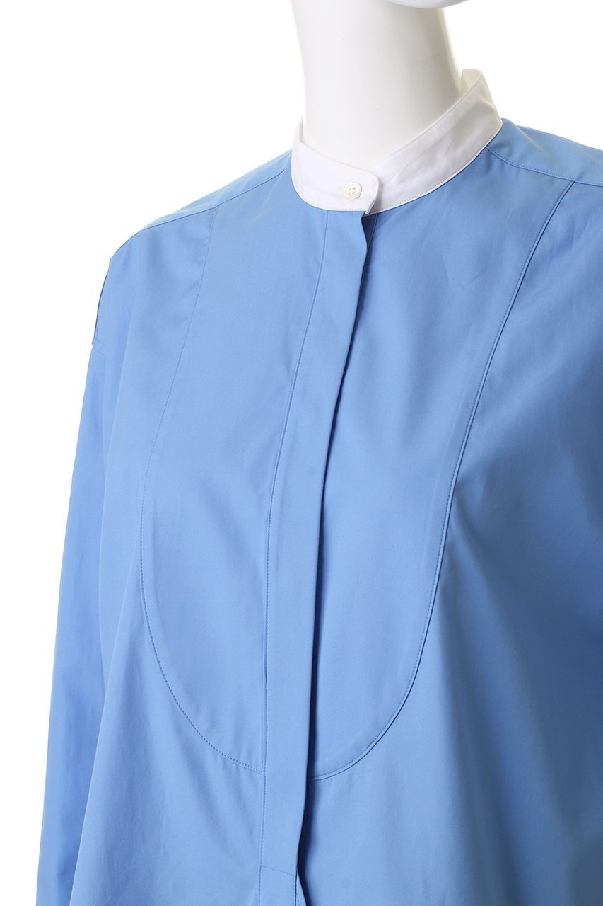 【デザイン ワークス/DESIGN WORKS】のスタンドカラーロングシャツ 人気、トレンドファッション・服の通販 founy(ファニー) 　ファッション　Fashion　レディースファッション　Fashion for Women　トップス・カットソー　Cut & Sew Tops　シャツ・ブラウス・オフィスカジュアル　Elegant Blouses & Button-Ups　2026年　2026　スリーブ　Sleeve, Long Sleeve / Short Sleeve　ドレス　Dress, One-Piece　バランス　Balance, Style Balance　ベスト　Vest, Waistcoat　ロング　Long, Long-Length　夏　Summer　春　Spring　S/S・春夏　SS, Spring/Summer, Warm Season　羽織　Haori, Light Jacket　other-5|ID: prp329100004838674 ipo3291000000035259298