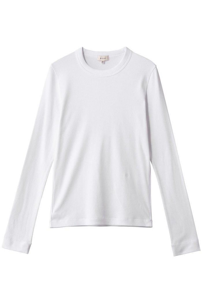 【ブラミンク/BLAMINK】の【BLMK】リブロングスリーブ インテリア・キッズ・メンズ・レディースファッション・服の通販 founy(ファニー) https://founy.com/ ファッション Fashion レディースファッション Fashion for Women トップス・カットソー Cut & Sew Tops シャツ・ブラウス・オフィスカジュアル Elegant Blouses & Button-Ups ロングTシャツ・Tシャツ Longline T-Shirts & Tees カットソー・ベーシックTシャツ Cut-and-Sewn Tops / Stretch Tees & Basics 2026年 2026 インナー Innerwear シンプル Simple, Minimal スリーブ Sleeve, Long Sleeve / Short Sleeve ロング Long, Long-Length エレガント 上品 Elegant 夏 Summer 春 Spring S/S・春夏 SS, Spring/Summer, Warm Season |ID: prp329100004838678 ipo3291000000035259328