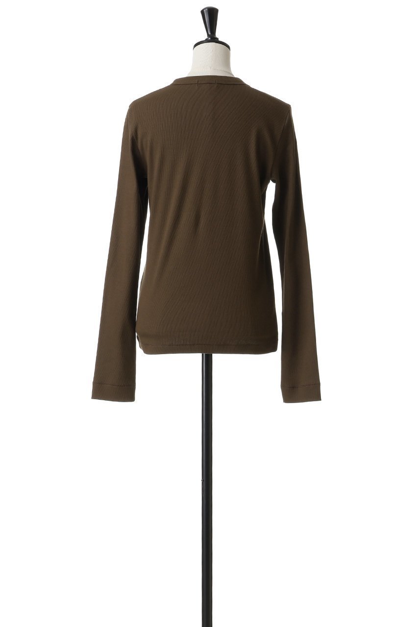 【ブラミンク/BLAMINK】の【BLMK】リブロングスリーブ 人気、トレンドファッション・服の通販 founy(ファニー) 　ファッション　Fashion　レディースファッション　Fashion for Women　トップス・カットソー　Cut & Sew Tops　シャツ・ブラウス・オフィスカジュアル　Elegant Blouses & Button-Ups　ロングTシャツ・Tシャツ　Longline T-Shirts & Tees　カットソー・ベーシックTシャツ　Cut-and-Sewn Tops / Stretch Tees & Basics　2026年　2026　インナー　Innerwear　シンプル　Simple, Minimal　スリーブ　Sleeve, Long Sleeve / Short Sleeve　ロング　Long, Long-Length　エレガント 上品　Elegant　夏　Summer　春　Spring　S/S・春夏　SS, Spring/Summer, Warm Season　other-4|ID: prp329100004838678 ipo3291000000035259335