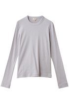 【ブラミンク/BLAMINK】の【BLMK】リブロングスリーブ 人気、トレンドファッション・服の通販 founy(ファニー) ファッション Fashion レディースファッション Fashion for Women トップス・カットソー Cut & Sew Tops シャツ・ブラウス・オフィスカジュアル Elegant Blouses & Button-Ups ロングTシャツ・Tシャツ Longline T-Shirts & Tees カットソー・ベーシックTシャツ Cut-and-Sewn Tops / Stretch Tees & Basics 2026年 2026 インナー Innerwear シンプル Simple, Minimal スリーブ Sleeve, Long Sleeve / Short Sleeve ロング Long, Long-Length エレガント 上品 Elegant 夏 Summer 春 Spring S/S・春夏 SS, Spring/Summer, Warm Season thumbnail ライトグレー|ID: prp329100004838678 ipo3291000000036188741