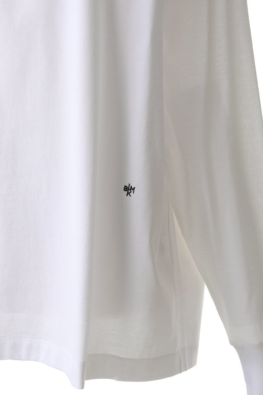 【ブラミンク/BLAMINK】の【BLMK】コットンクルーネックロングスリーブ 人気、トレンドファッション・服の通販 founy(ファニー) 　ファッション　Fashion　レディースファッション　Fashion for Women　トップス・カットソー　Cut & Sew Tops　シャツ・ブラウス・オフィスカジュアル　Elegant Blouses & Button-Ups　ロングTシャツ・Tシャツ　Longline T-Shirts & Tees　カットソー・ベーシックTシャツ　Cut-and-Sewn Tops / Stretch Tees & Basics　2026年　2026　インナー　Innerwear　シンプル　Simple, Minimal　スリーブ　Sleeve, Long Sleeve / Short Sleeve　ロング　Long, Long-Length　夏　Summer　定番　Standard, Basic Item　春　Spring　S/S・春夏　SS, Spring/Summer, Warm Season　other-5|ID: prp329100004838682 ipo3291000000035259365