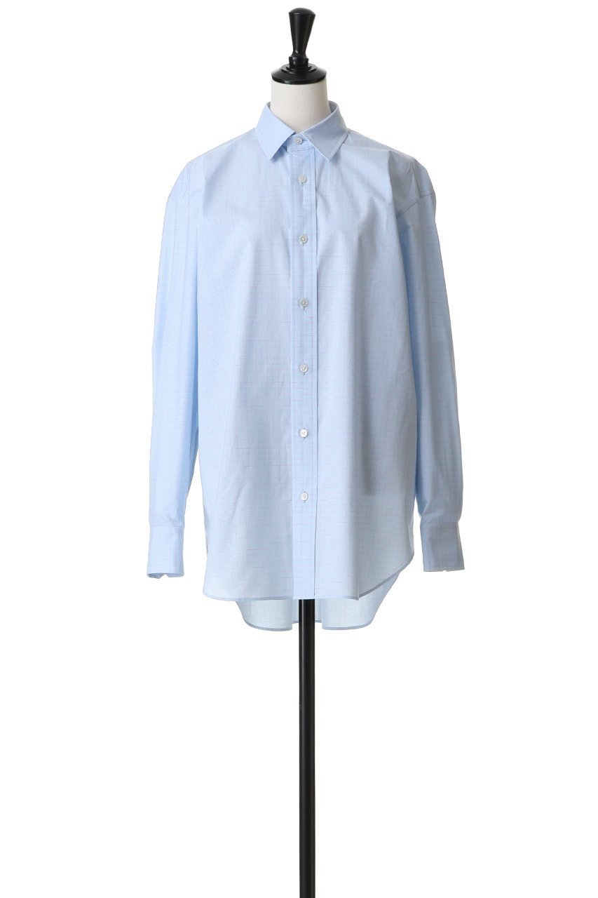 【ブラミンク/BLAMINK】の【BLMK】 チェックレギュラーカラーシャツ 人気、トレンドファッション・服の通販 founy(ファニー) 　ファッション　Fashion　レディースファッション　Fashion for Women　トップス・カットソー　Cut & Sew Tops　シャツ・ブラウス・オフィスカジュアル　Elegant Blouses & Button-Ups　2026年　2026　スリーブ　Sleeve, Long Sleeve / Short Sleeve　チェック　Check, Plaid, Tartan　ロング　Long, Long-Length　エレガント 上品　Elegant　夏　Summer　春　Spring　S/S・春夏　SS, Spring/Summer, Warm Season　ビジネス 仕事 通勤　Business / Work / Commuting　other-2|ID: prp329100004838683 ipo3291000000035259368