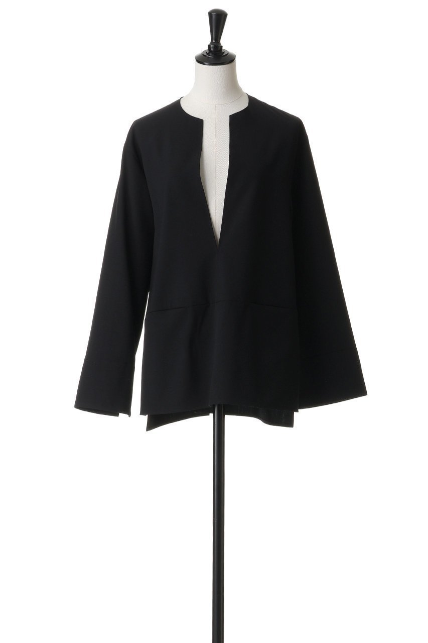 【ブラミンク/BLAMINK】の【BLMK】スリットネックブラウス 人気、トレンドファッション・服の通販 founy(ファニー) 　ファッション　Fashion　レディースファッション　Fashion for Women　トップス・カットソー　Cut & Sew Tops　シャツ・ブラウス・オフィスカジュアル　Elegant Blouses & Button-Ups　2026年　2026　なめらか　Smooth, Silky Texture　インナー　Innerwear　シアー　Sheer, See-Through　スリット　Slit, Slit Detail　スリーブ　Sleeve, Long Sleeve / Short Sleeve　ロング　Long, Long-Length　エレガント 上品　Elegant　夏　Summer　春　Spring　S/S・春夏　SS, Spring/Summer, Warm Season　other-2|ID: prp329100004838685 ipo3291000000036234569