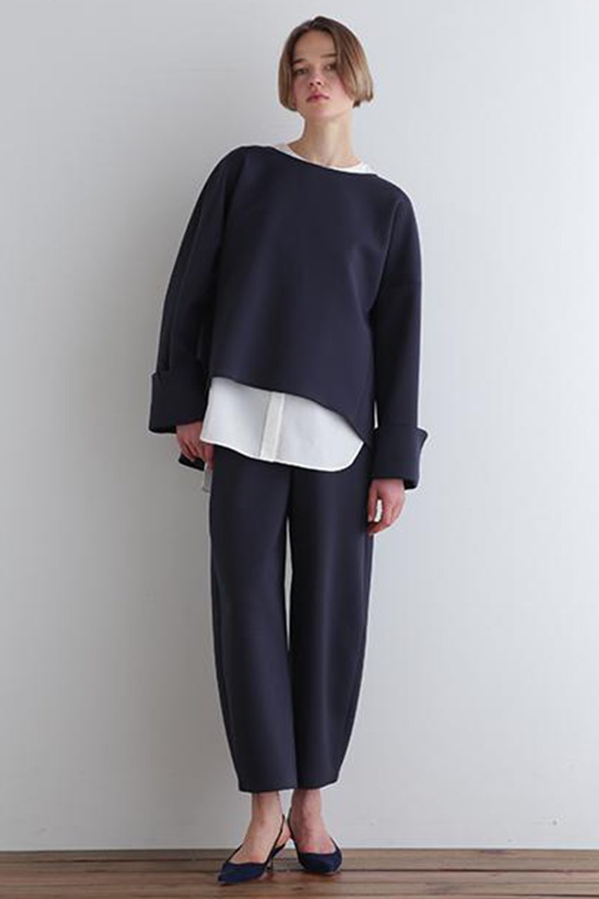 【ル フィル/LE PHIL】のトリアセスキューバパンツ 人気、トレンドファッション・服の通販 founy(ファニー) 　ファッション　Fashion　レディースファッション　Fashion for Women　パンツ　Pants & Trousers　カッティング　Cutting Detail　ボトム　Bottoms, Lower Wear　ポケット　Pocket, Pocket Detail　ミックス　Mix, Mixed Style　エレガント 上品　Elegant　定番　Standard, Basic Item　other-3|ID: prp329100004838687 ipo3291000000036006188