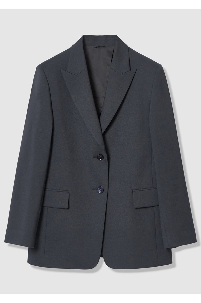 【アナイ/ANAYI】の【セットアップ対象商品】シャークスキンシングル ジャケット インテリア・キッズ・メンズ・レディースファッション・服の通販 founy(ファニー) 　ファッション　Fashion　レディースファッション　Fashion for Women　アウター　Coat / Outerwear Collection　レディースジャケット・軽アウター　Jackets　2026年　2026　シェイプ　Shape, Slim Fit　ショルダー　Shoulder, Shoulder Strap　ジャケット　Jacket, Outerwear　セットアップ　Set-Up, Coordinated Outfit　トレンド　Trend, Trending Now　ハーフ　Half, Half-Length　フォルム　Silhouette, Form　エレガント 上品　Elegant　夏　Summer　春　Spring　S/S・春夏　SS, Spring/Summer, Warm Season　ネイビー|ID: prp329100004838690 ipo3291000000035259427