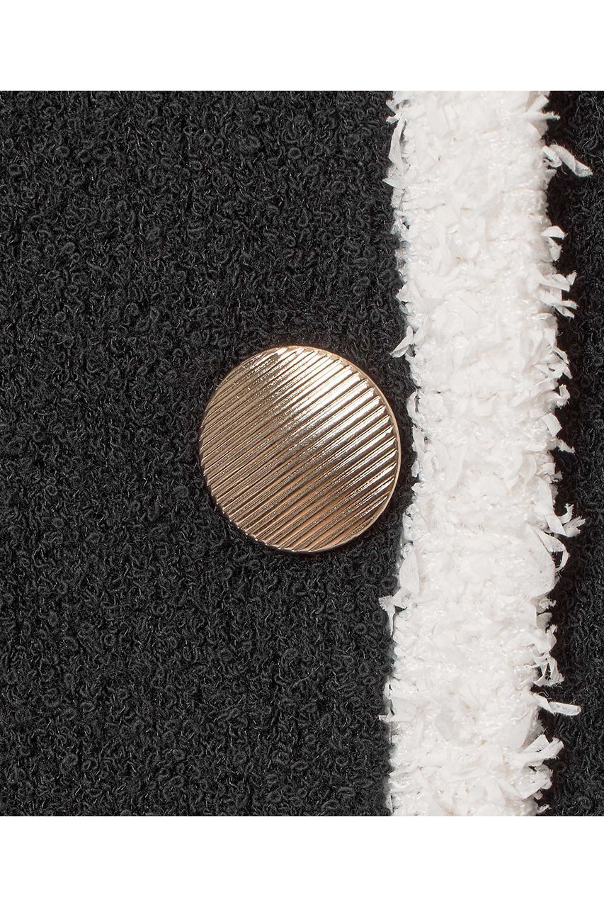 【アナイ/ANAYI】のコットンブークレ配色 カーディガン 人気、トレンドファッション・服の通販 founy(ファニー) 　ファッション　Fashion　レディースファッション　Fashion for Women　トップス・カットソー　Cut & Sew Tops　ニット　Knit Tops & Sweaters　カーディガン・羽織り　Layered Style Cardigans　2026年　2026　おすすめ　Recommended / Our Picks　カーディガン　Cardigan, Knitwear　セットアップ　Set-Up, Coordinated Outfit　ダブル　Double, Double-Breasted　パイピング　Piping, Trim Design　ポケット　Pocket, Pocket Detail　夏　Summer　春　Spring　S/S・春夏　SS, Spring/Summer, Warm Season　other-6|ID: prp329100004838695 ipo3291000000035259474