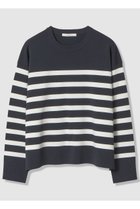 【アナイ/ANAYI】のスリーブ釦ボーダー プルオーバー 人気、トレンドファッション・服の通販 founy(ファニー) ファッション Fashion レディースファッション Fashion for Women トップス・カットソー Cut & Sew Tops ニット Knit Tops & Sweaters カジュアルプルオーバー・ニットトップス Pullovers & Knit Tops / Casual Pullovers 2026年 2026 おすすめ Recommended / Our Picks ストレッチ Stretch, Stretchy Fabric スリーブ Sleeve, Long Sleeve / Short Sleeve ボーダー Border, Stripe ミラノリブ Milano Rib, Milano Stitch 夏 Summer 定番 Standard, Basic Item 春 Spring S/S・春夏 SS, Spring/Summer, Warm Season thumbnail ネイビー|ID: prp329100004838696 ipo3291000000036188802