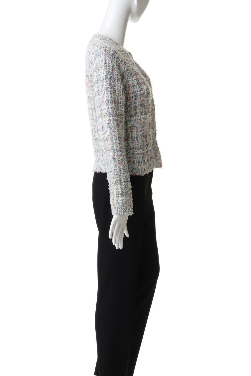 【アナイ/ANAYI】のマルティプルニットツイードジャケット 人気、トレンドファッション・服の通販 founy(ファニー) 　ファッション　Fashion　レディースファッション　Fashion for Women　アウター　Coat / Outerwear Collection　レディースジャケット・軽アウター　Jackets　2026年　2026　ジャケット　Jacket, Outerwear　スリーブ　Sleeve, Long Sleeve / Short Sleeve　ツイード　Twill, Twill Weave　フェミニン　Feminine, Girly　メタル　Metal, Metal Parts　ロング　Long, Long-Length　夏　Summer　春　Spring　S/S・春夏　SS, Spring/Summer, Warm Season　other-3|ID: prp329100004838700 ipo3291000000036188833