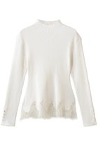 【アルアバイル/allureville】のレースドッキングリブプルオーバー 人気、トレンドファッション・服の通販 founy(ファニー) ファッション Fashion レディースファッション Fashion for Women トップス・カットソー Cut & Sew Tops ニット Knit Tops & Sweaters カジュアルプルオーバー・ニットトップス Pullovers & Knit Tops / Casual Pullovers 2026年 2026 おすすめ Recommended / Our Picks エレガント 上品 Elegant セットアップ Set-Up, Coordinated Outfit ドッキング Docking, Mixed Material フェミニン Feminine, Girly ペプラム Peplum, Flared Hem モックネック Mock Neck, Short Turtleneck レース Lace, Lace Fabric 夏 Summer 春 Spring S/S・春夏 SS, Spring/Summer, Warm Season thumbnail アイボリー|ID: prp329100004838702 ipo3291000000035259530