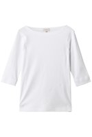 【ブラミンク/BLAMINK】の【BLMK】リブハーフスリーブ 人気、トレンドファッション・服の通販 founy(ファニー) ファッション Fashion レディースファッション Fashion for Women トップス・カットソー Cut & Sew Tops シャツ・ブラウス・オフィスカジュアル Elegant Blouses & Button-Ups ロングTシャツ・Tシャツ Longline T-Shirts & Tees カットソー・ベーシックTシャツ Cut-and-Sewn Tops / Stretch Tees & Basics 2026年 2026 ショート Short, Short Length スリーブ Sleeve, Long Sleeve / Short Sleeve デコルテ Décolleté, Neckline ハーフ Half, Half-Length フロント Front, Front Design エレガント 上品 Elegant 夏 Summer 春 Spring S/S・春夏 SS, Spring/Summer, Warm Season |ID:prp329100004838711