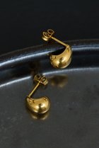 【ガリャルダガランテ/GALLARDAGALANTE】のステンレス グレインピアス 人気、トレンドファッション・服の通販 founy(ファニー) ファッション Fashion レディースファッション Fashion for Women ジュエリー Jewelry ファッションリング Fashion Rings イヤリング・フープ・ドロップタイプ Hoop, Drop & Clip Earrings 2026年 2026 イヤリング Earrings コンパクト Compact, Small Size ジュエリー Jewelry, Accessories フォルム Silhouette, Form エレガント 上品 Elegant 夏 Summer 春 Spring S/S・春夏 SS, Spring/Summer, Warm Season thumbnail ゴールド|ID: prp329100004838755 ipo3291000000036188902