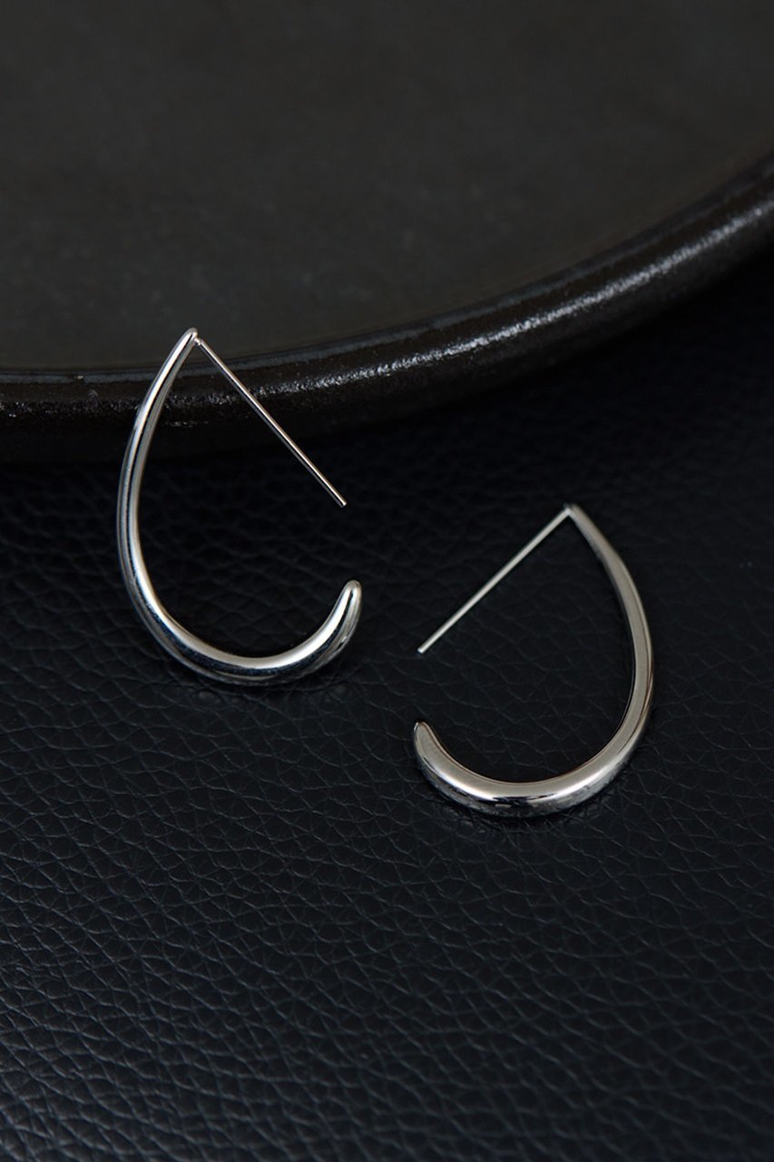 【ガリャルダガランテ/GALLARDAGALANTE】のステンレス カーブフープピアス インテリア・キッズ・メンズ・レディースファッション・服の通販 founy(ファニー) ファッション Fashion レディースファッション Fashion for Women ジュエリー Jewelry ファッションリング Fashion Rings イヤリング・フープ・ドロップタイプ Hoop, Drop & Clip Earrings 2026年 2026 アクセサリー Fashion Accessories イヤリング Earrings 夏 Summer 春 Spring S/S・春夏 SS, Spring/Summer, Warm Season シルバー|ID: prp329100004838756 ipo3291000000035260254