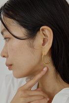 【ガリャルダガランテ/GALLARDAGALANTE】のステンレス カーブフープピアス 人気、トレンドファッション・服の通販 founy(ファニー) ファッション Fashion レディースファッション Fashion for Women ジュエリー Jewelry ファッションリング Fashion Rings イヤリング・フープ・ドロップタイプ Hoop, Drop & Clip Earrings 2026年 2026 アクセサリー Fashion Accessories イヤリング Earrings 再入荷 Restock / Back in Stock 夏 Summer 春 Spring S/S・春夏 SS, Spring/Summer, Warm Season thumbnail ゴールド|ID: prp329100004838756 ipo3291000000035906345