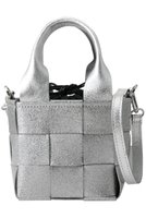 【アナイ/ANAYI】のIイントレチャートメタリックミニBAG 人気、トレンドファッション・服の通販 founy(ファニー) ファッション Fashion レディースファッション Fashion for Women バッグ Bags アクセサリー Fashion Accessories シルバー Silver, Metallic Silver フォルム Silhouette, Form メッシュ Mesh, Net Fabric リップ Lip, Lip Motif 再入荷 Restock / Back in Stock |ID:prp329100004838759