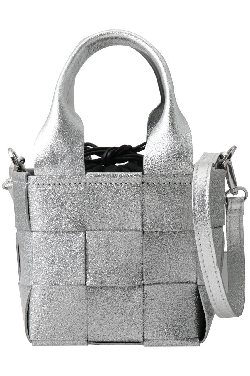 【アナイ/ANAYI】のIイントレチャートメタリックミニBAG インテリア・キッズ・メンズ・レディースファッション・服の通販 founy(ファニー) 　ファッション　Fashion　レディースファッション　Fashion for Women　バッグ　Bags　アクセサリー　Fashion Accessories　シルバー　Silver, Metallic Silver　フォルム　Silhouette, Form　メッシュ　Mesh, Net Fabric　リップ　Lip, Lip Motif　再入荷　Restock / Back in Stock　シルバー|ID: prp329100004838759 ipo3291000000036091988