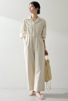 【ウィムガゼット/Whim Gazette】の【THE PAUSE】カイキンドロストジャンプスーツ 人気、トレンドファッション・服の通販 founy(ファニー) ファッション Fashion レディースファッション Fashion for Women パンツ Pants & Trousers 2026年 2026 おすすめ Recommended / Our Picks サテン Satin, Glossy Fabric スーツ Suit, Formalwear パッチ Patch, Appliqué ポケット Pocket, Pocket Detail ヴィンテージ Vintage Style 夏 Summer 春 Spring S/S・春夏 SS, Spring/Summer, Warm Season |ID:prp329100004838772