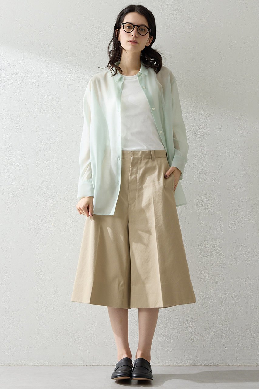 【ウィムガゼット/Whim Gazette】の【THE PAUSE】シアーオーガンジーシャツ 人気、トレンドファッション・服の通販 founy(ファニー) 　ファッション　Fashion　レディースファッション　Fashion for Women　トップス・カットソー　Cut & Sew Tops　シャツ・ブラウス・オフィスカジュアル　Elegant Blouses & Button-Ups　2026年　2026　インナー　Innerwear　オーガンジー　Organza Fabric　カットソー　Cut and Sewn Top　シアー　Sheer, See-Through　スリーブ　Sleeve, Long Sleeve / Short Sleeve　ロング　Long, Long-Length　夏　Summer　春　Spring　S/S・春夏　SS, Spring/Summer, Warm Season　other-5|ID: prp329100004838778 ipo3291000000035260426