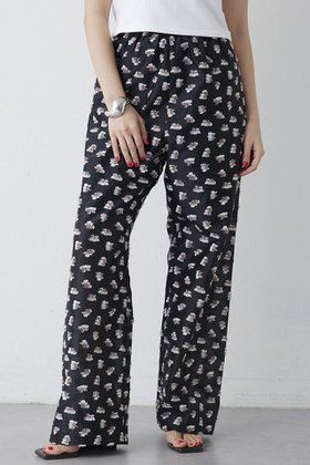 【ウィムガゼット/Whim Gazette】 【THE PAUSE】フラワージャガードパンツ人気、トレンドファッション・服の通販 founy(ファニー) ファッション Fashion レディースファッション Fashion for Women パンツ Pants & Trousers 2026年 2026 イエロー Yellow オーガンジー Organza Fabric シアー Sheer, See-Through シンプル Simple, Minimal ジャカード／ジャガード Jacquard, Woven Pattern フラワー Flower, Floral 夏 Summer 春 Spring S/S・春夏 SS, Spring/Summer, Warm Season |ID:prp329100004838779