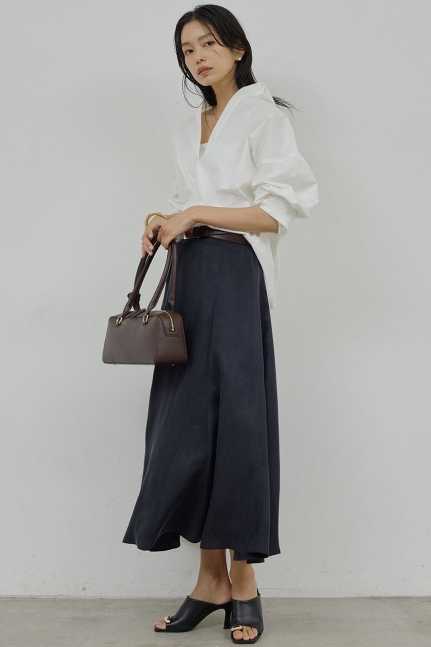 【ガリャルダガランテ/GALLARDAGALANTE】の【セットアップ対応】キュプラフレアスカート 人気、トレンドファッション・服の通販 founy(ファニー) 　ファッション　Fashion　レディースファッション　Fashion for Women　セットアップ　Matching Sets　スカート・ミニ/ミディ/マキシ　Skirts / Mini, Midi & Maxi Skirts　スカート　Skirts　Aライン・フレアスカート　A-Line & Flared Skirts　ロングスカート　Long Skirts / Maxi & Midi Skirts　2026年　2026　おすすめ　Recommended / Our Picks　エレガント 上品　Elegant　セットアップ　Set-Up, Coordinated Outfit　フレア　Flare, Flared　ロング　Long, Long-Length　夏　Summer　春　Spring　S/S・春夏　SS, Spring/Summer, Warm Season　other-3|ID: prp329100004838782 ipo3291000000035260468