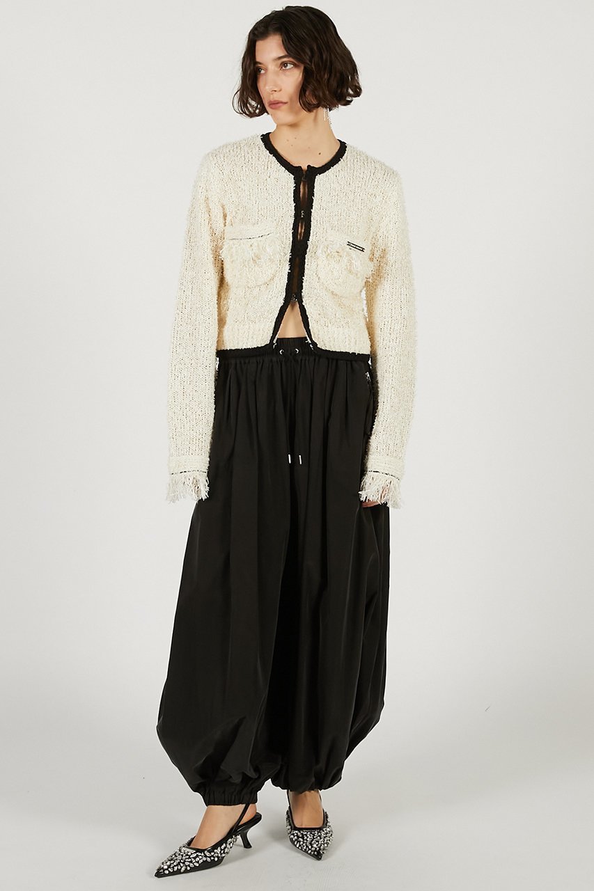 【プランク プロジェクト/PRANK PROJECT】のフロントチャームニットジャケット 人気、トレンドファッション・服の通販 founy(ファニー) 　ファッション　Fashion　レディースファッション　Fashion for Women　アウター　Coat / Outerwear Collection　レディースジャケット・軽アウター　Jackets　コンパクト　Compact, Small Size　ジャケット　Jacket, Outerwear　デニム　Denim, Jeans Material　ハーフ　Half, Half-Length　フロント　Front, Front Design　エレガント 上品　Elegant　新作・新入荷　New Arrivals / New In　other-4|ID: prp329100004838790 ipo3291000000035260548