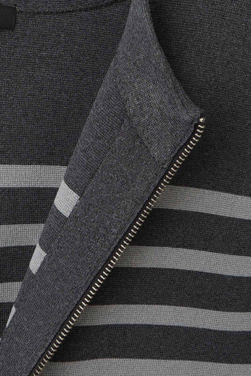 【レリル/lelill】のハイテクニット/ボーダーZIPコート 人気、トレンドファッション・服の通販 founy(ファニー) 　ファッション　Fashion　レディースファッション　Fashion for Women　カーディガン　Cardigan, Knitwear　ダブル　Double, Double-Breasted　ボーダー　Border, Stripe　冬　Winter / This Winter　other-6|ID: prp329100004839285 ipo3291000000035550167