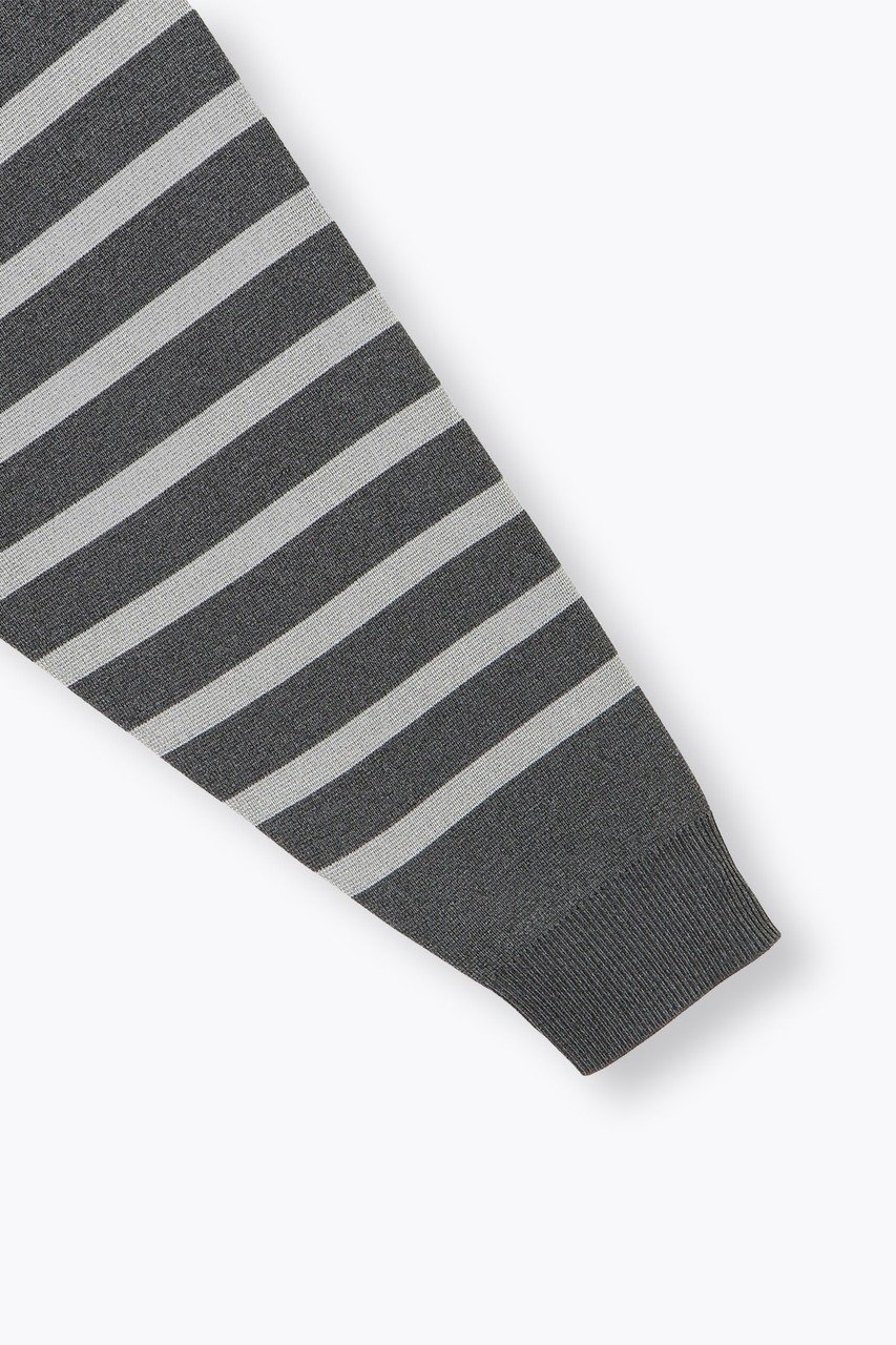 【レリル/lelill】のハイテクニット/ボーダーZIPコート 人気、トレンドファッション・服の通販 founy(ファニー) 　ファッション　Fashion　レディースファッション　Fashion for Women　カーディガン　Cardigan, Knitwear　ダブル　Double, Double-Breasted　ボーダー　Border, Stripe　冬　Winter / This Winter　other-7|ID: prp329100004839285 ipo3291000000035550168