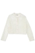 【マルティニーク/martinique】の【l heritage martinique】クロッシェ風レースカーディガン 人気、トレンドファッション・服の通販 founy(ファニー) ファッション Fashion レディースファッション Fashion for Women トップス・カットソー Cut & Sew Tops ニット Knit Tops & Sweaters カーディガン・羽織り Layered Style Cardigans おすすめ Recommended / Our Picks オケージョン Occasion Wear カーディガン Cardigan, Knitwear ジャケット Jacket, Outerwear メタル Metal, Metal Parts レース Lace, Lace Fabric 新作・新入荷 New Arrivals / New In thumbnail ホワイト|ID: prp329100004839287 ipo3291000000035264507