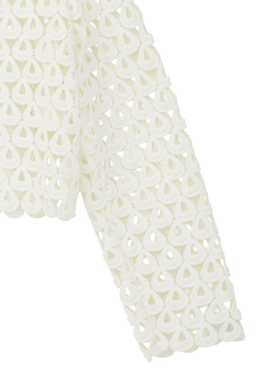 【マルティニーク/martinique】の【l heritage martinique】クロッシェ風レースカーディガン 人気、トレンドファッション・服の通販 founy(ファニー) 　ファッション　Fashion　レディースファッション　Fashion for Women　トップス・カットソー　Cut & Sew Tops　ニット　Knit Tops & Sweaters　カーディガン・羽織り　Layered Style Cardigans　おすすめ　Recommended / Our Picks　オケージョン　Occasion Wear　カーディガン　Cardigan, Knitwear　ジャケット　Jacket, Outerwear　メタル　Metal, Metal Parts　レース　Lace, Lace Fabric　other-4|ID: prp329100004839287 ipo3291000000036092089