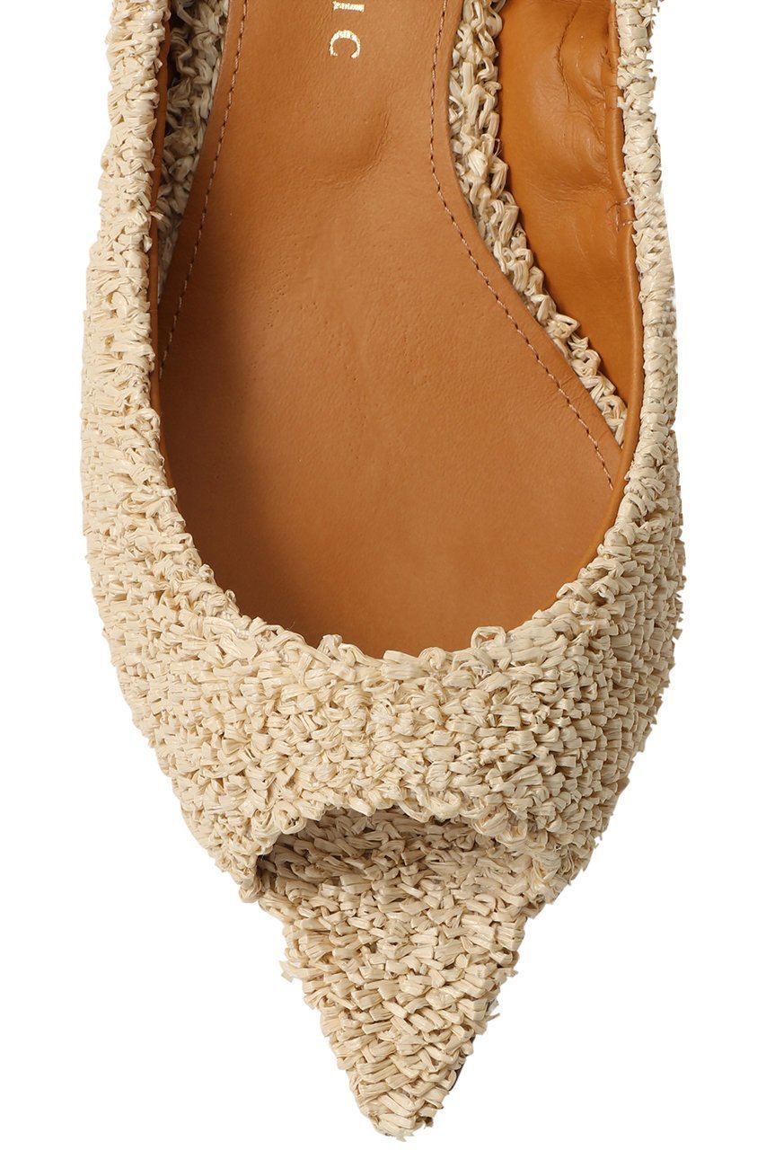 【ピッピシック/Pippichic】のCHRISTEL ラフィア調オープントゥパンプス 人気、トレンドファッション・服の通販 founy(ファニー) 　ファッション　Fashion　レディースファッション　Fashion for Women　2026年　2026　おすすめ　Recommended / Our Picks　ラフィア　Raffia, Natural Straw　リゾート　Resort, Vacation Style　夏　Summer　春　Spring　S/S・春夏　SS, Spring/Summer, Warm Season　other-4|ID: prp329100004840446 ipo3291000000035271584