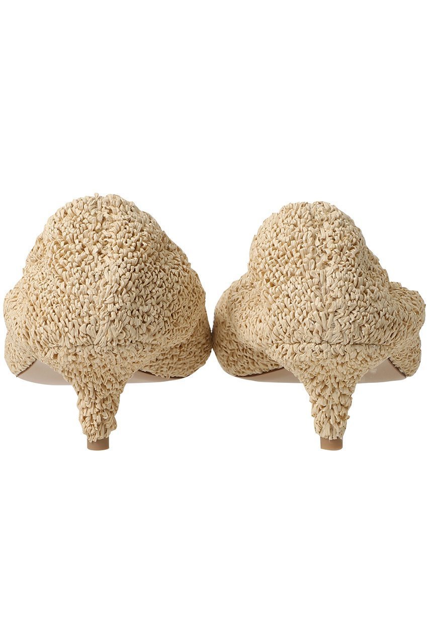 【ピッピシック/Pippichic】のCHRISTEL ラフィア調オープントゥパンプス 人気、トレンドファッション・服の通販 founy(ファニー) 　ファッション　Fashion　レディースファッション　Fashion for Women　2026年　2026　おすすめ　Recommended / Our Picks　ラフィア　Raffia, Natural Straw　リゾート　Resort, Vacation Style　夏　Summer　春　Spring　S/S・春夏　SS, Spring/Summer, Warm Season　other-3|ID: prp329100004840446 ipo3291000000036030693