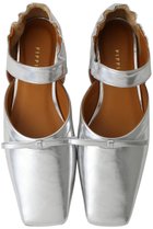 【ピッピシック/Pippichic】のAMBER CHOU CHOU フラットシューズ シルバー|ID:prp329100004840447