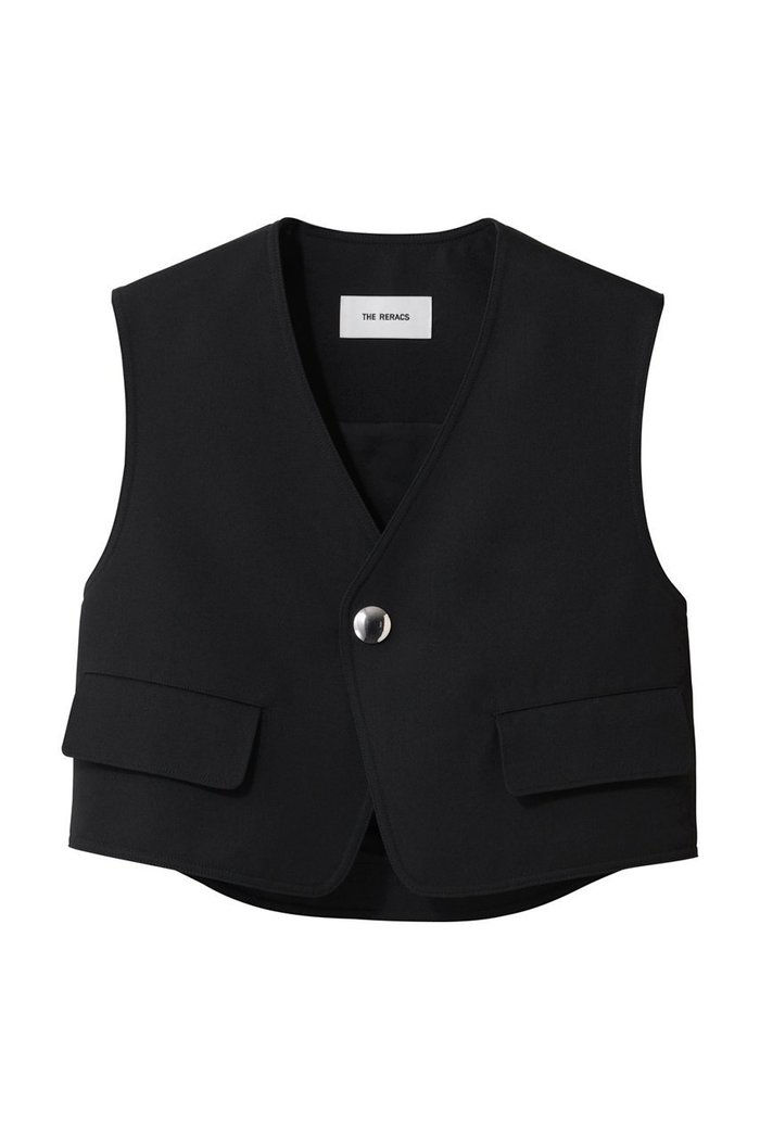 【ザ リラクス/THE RERACS】のショートベスト インテリア・キッズ・メンズ・レディースファッション・服の通販 founy(ファニー) https://founy.com/ ファッション Fashion レディースファッション Fashion for Women アウター Coat / Outerwear Collection レディースジャケット・軽アウター Jackets 2026年 2026 コンパクト Compact, Small Size ショート Short, Short Length シルバー Silver, Metallic Silver ジャケット Jacket, Outerwear ベスト Vest, Waistcoat 夏 Summer 春 Spring S/S・春夏 SS, Spring/Summer, Warm Season |ID: prp329100004840453 ipo3291000000035637750