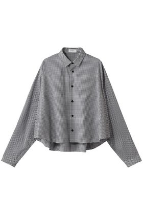 【ザ リラクス/THE RERACS】のコットンレギュラーカラーAラインシャツ 人気、トレンドファッション・服の通販 founy(ファニー) ファッション Fashion レディースファッション Fashion for Women トップス・カットソー Cut & Sew Tops シャツ・ブラウス・オフィスカジュアル Elegant Blouses & Button-Ups 2026年 2026 クラシック Classic, Timeless Style スリーブ Sleeve, Long Sleeve / Short Sleeve チェック Check, Plaid, Tartan バランス Balance, Style Balance モダン Modern, Contemporary レギュラー Regular, Standard Fit ロング Long, Long-Length 夏 Summer 春 Spring S/S・春夏 SS, Spring/Summer, Warm Season |ID:prp329100004840460